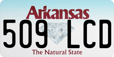 AR license plate 509LCD