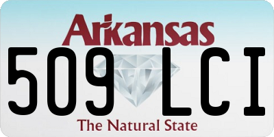 AR license plate 509LCI