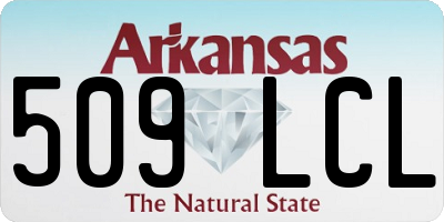 AR license plate 509LCL