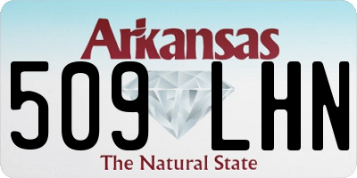AR license plate 509LHN