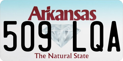 AR license plate 509LQA