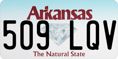 AR license plate 509LQV