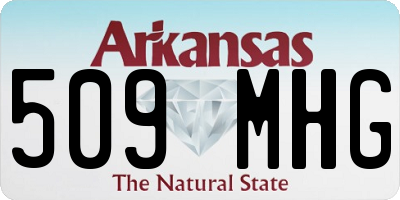 AR license plate 509MHG