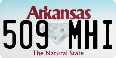 AR license plate 509MHI