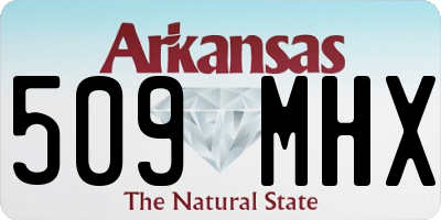 AR license plate 509MHX