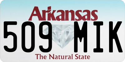 AR license plate 509MIK