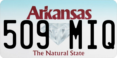 AR license plate 509MIQ
