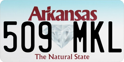 AR license plate 509MKL