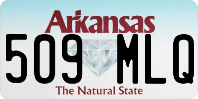 AR license plate 509MLQ