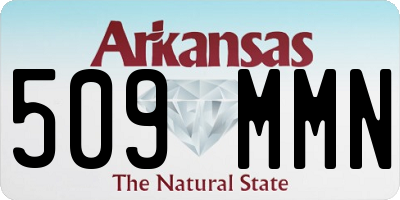 AR license plate 509MMN