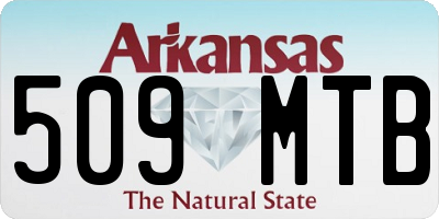 AR license plate 509MTB