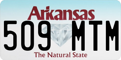 AR license plate 509MTM