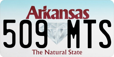 AR license plate 509MTS