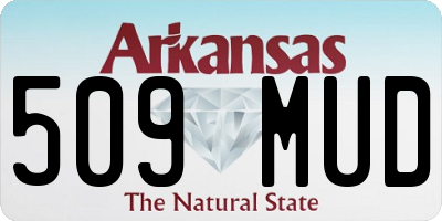 AR license plate 509MUD