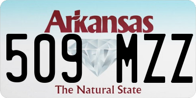 AR license plate 509MZZ