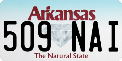 AR license plate 509NAI