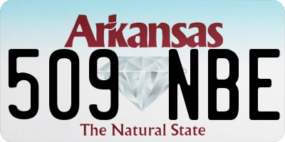 AR license plate 509NBE
