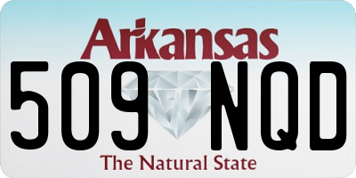 AR license plate 509NQD