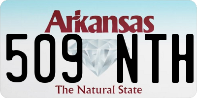 AR license plate 509NTH