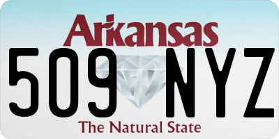AR license plate 509NYZ