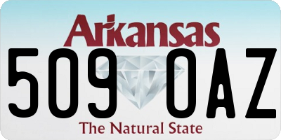 AR license plate 509OAZ
