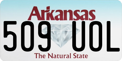 AR license plate 509UOL