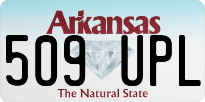 AR license plate 509UPL