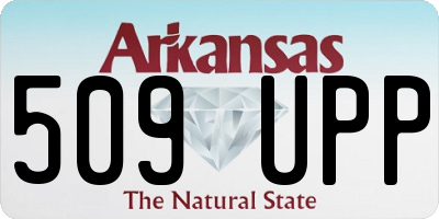 AR license plate 509UPP