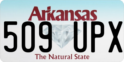 AR license plate 509UPX
