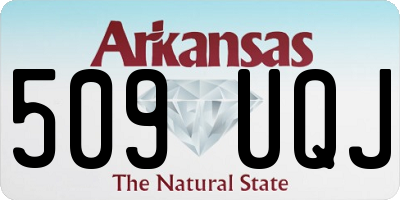 AR license plate 509UQJ