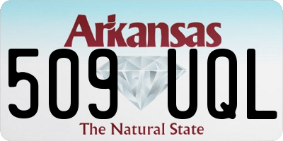 AR license plate 509UQL