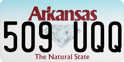 AR license plate 509UQQ