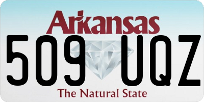AR license plate 509UQZ