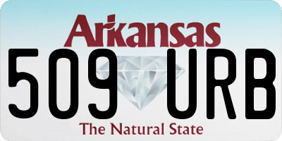 AR license plate 509URB