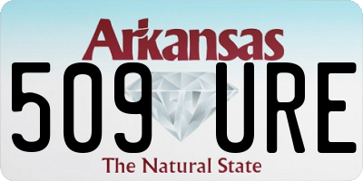 AR license plate 509URE