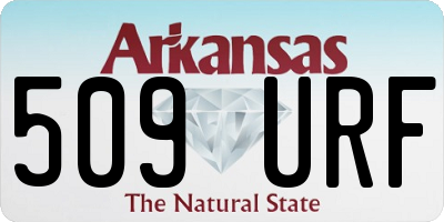 AR license plate 509URF