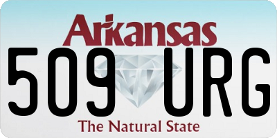 AR license plate 509URG