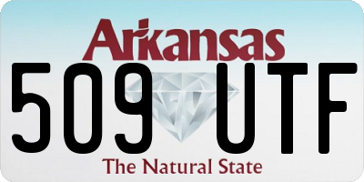 AR license plate 509UTF
