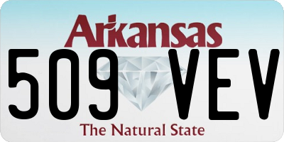 AR license plate 509VEV