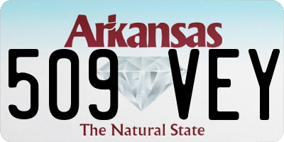 AR license plate 509VEY