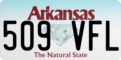 AR license plate 509VFL