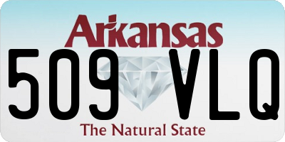 AR license plate 509VLQ