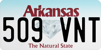 AR license plate 509VNT