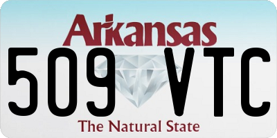 AR license plate 509VTC