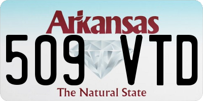 AR license plate 509VTD