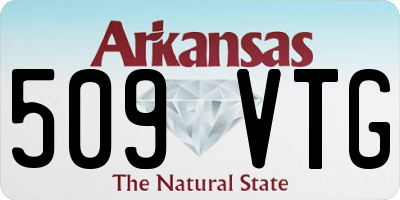 AR license plate 509VTG