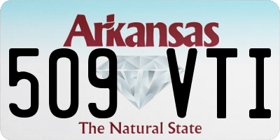AR license plate 509VTI