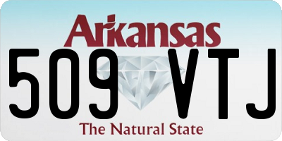 AR license plate 509VTJ