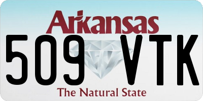 AR license plate 509VTK