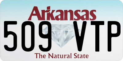 AR license plate 509VTP